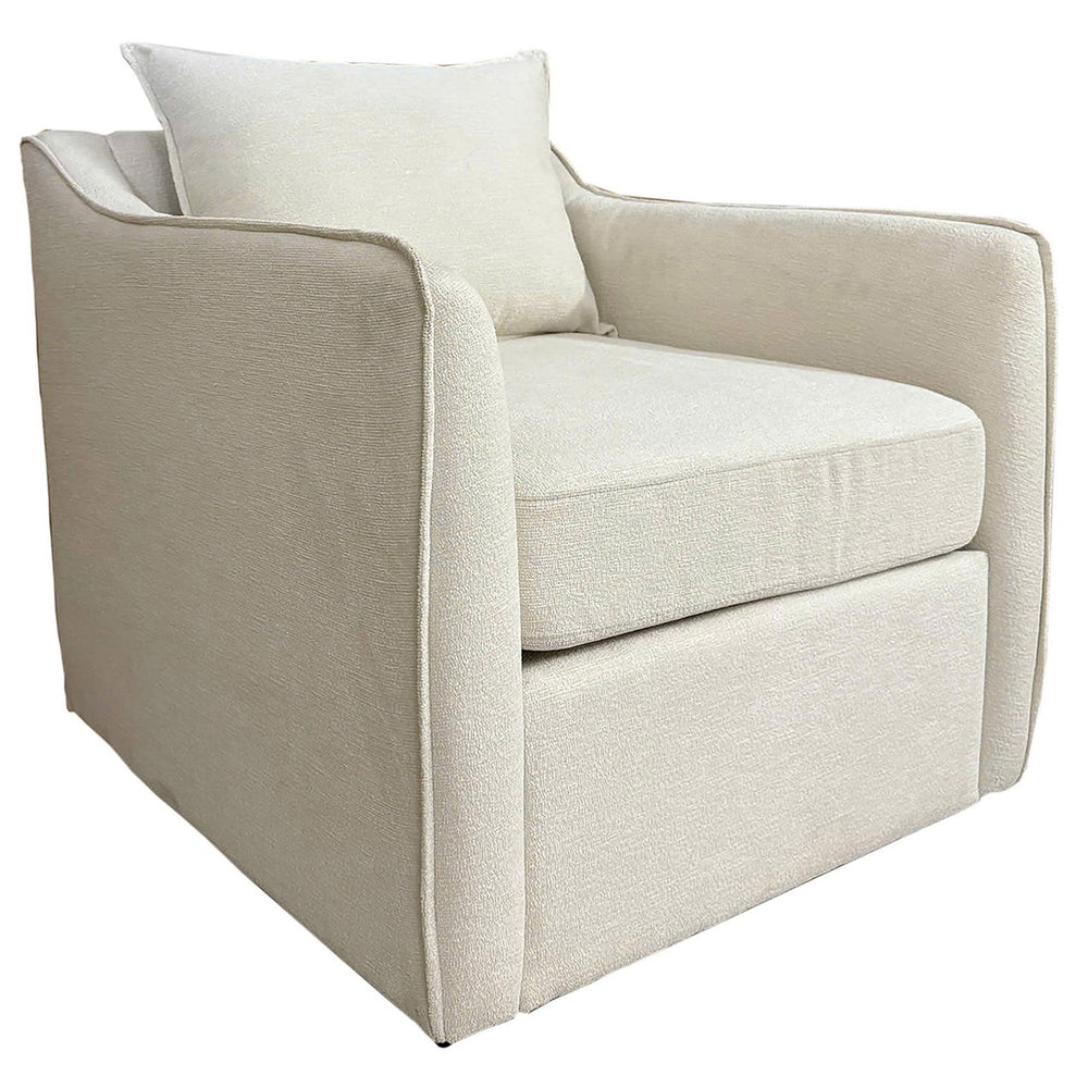 Brook Chair, White-Furniture - Chairs-High Fashion Home