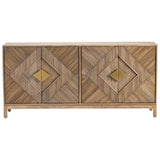 Brookline Sideboard, Natural-Furniture - Dining-High Fashion Home