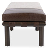 Brooklyn Accent Bench, Coco Latte