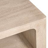 Brooklyn Cocktail Table, White Wash-Furniture - Accent Tables-High Fashion Home