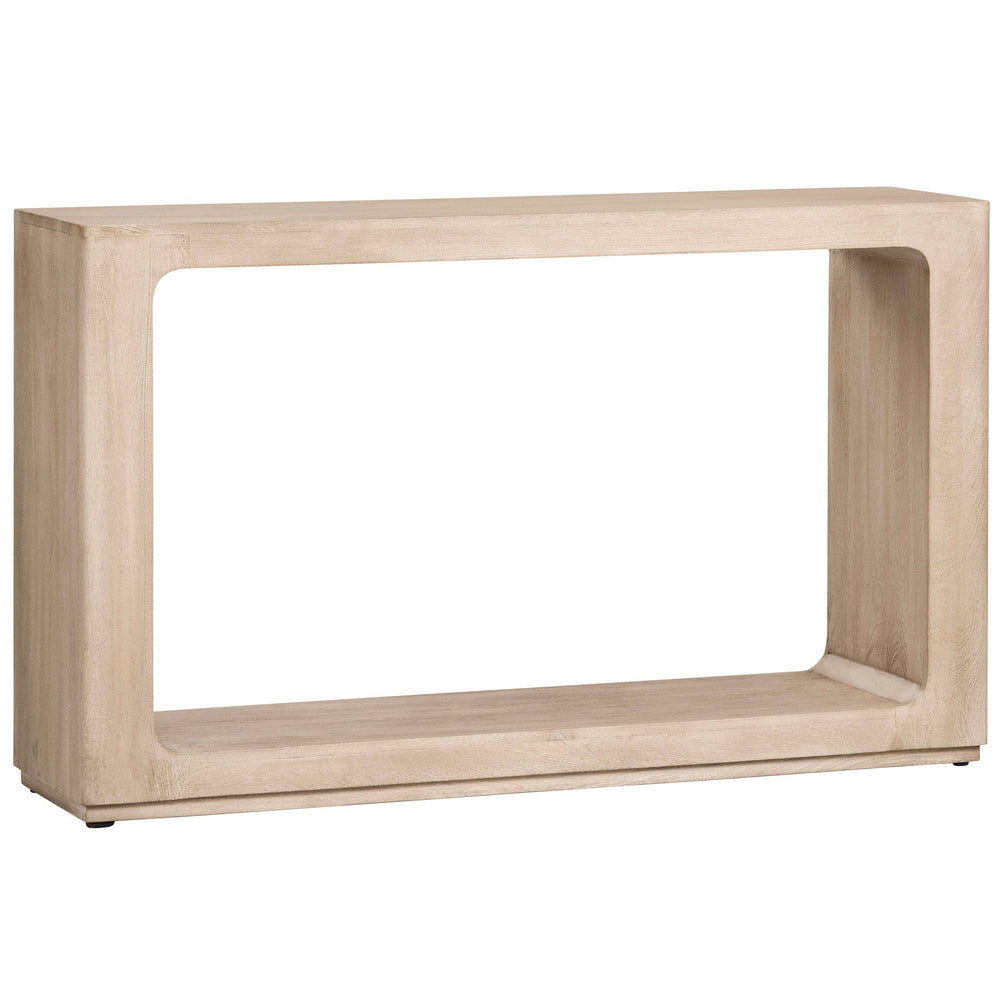 Brooklyn Console Table, White Wash-Furniture - Accent Tables-High Fashion Home