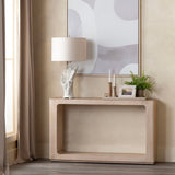 Brooklyn Console Table, White Wash-Furniture - Accent Tables-High Fashion Home