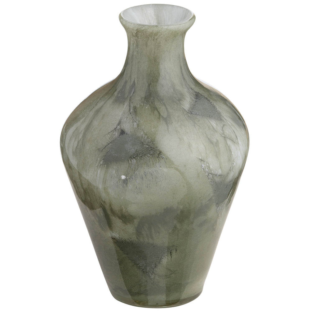 Brookshire Vase, Green-Accessories-High Fashion Home