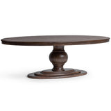 Brookside Oval Dining Table, Cocoa Brown-Furniture - Dining-High Fashion Home