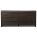 Bruce 6 Drawer Dresser, Espresso-Furniture - Storage-High Fashion Home