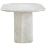 Brut Dining Table, Marble Finish