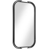 Brylan Mirror, Matte Black-Accessories-High Fashion Home