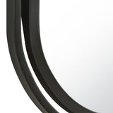Brylan Mirror, Matte Black-Accessories-High Fashion Home