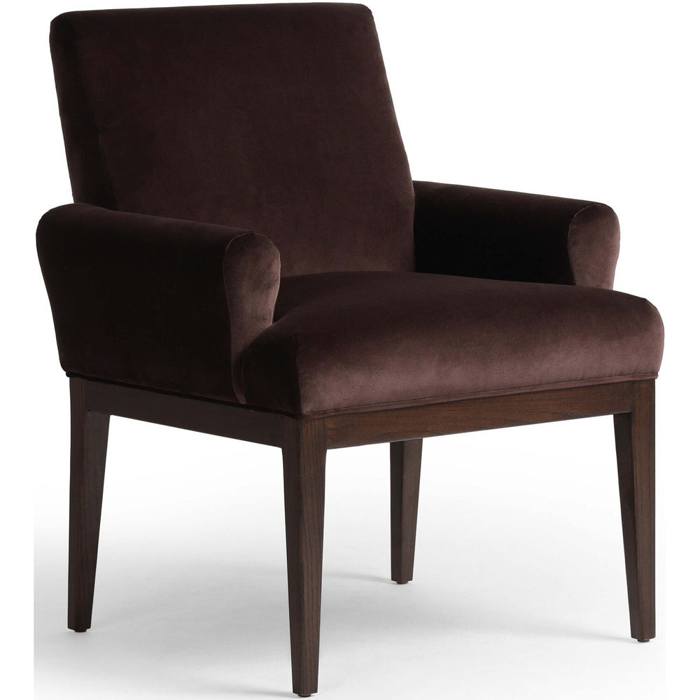 Bryland Dining Arm Chair, Surrey Cocoa-Furniture - Dining-High Fashion Home