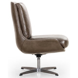 Burbank Leather Desk Chair, Deacon Wolf-Furniture - Office-High Fashion Home