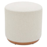 Burbank Ottoman, Lina Linen by Becki Owens-Furniture - Benches-High Fashion Home