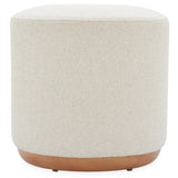 Burbank Ottoman, Lina Linen by Becki Owens-Furniture - Benches-High Fashion Home