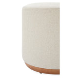 Burbank Ottoman, Lina Linen by Becki Owens-Furniture - Benches-High Fashion Home
