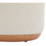 Burbank Ottoman, Lina Linen by Becki Owens-Furniture - Benches-High Fashion Home