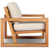 Burgos Outdoor Chair, Concha Beige by Four Hands
