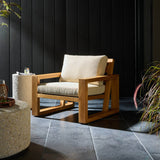 Burgos Outdoor Chair, Concha Beige by Four Hands