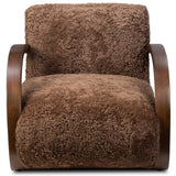 Burke Chair, Amber Shearling by Four Hands