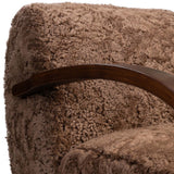 Burke Chair, Amber Shearling by Four Hands