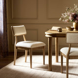Burkhart Dining Chair, Charter Oatmeal, Set of 2 by Amber Lewis x Four Hands-Furniture - Dining-High Fashion Home