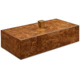 Burl Haven Box, Brown-Accessories-High Fashion Home
