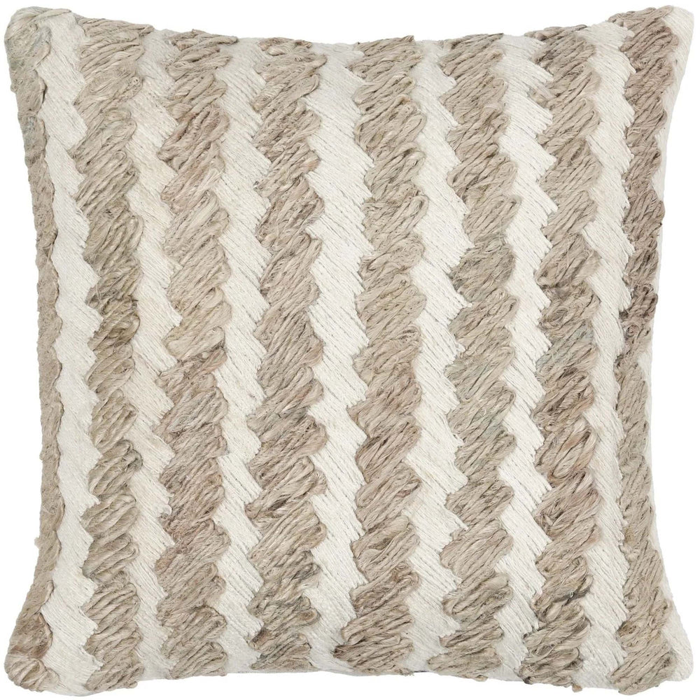 Burrows Pillow, Ivory-Accessories-High Fashion Home