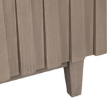 Butler 4 Door Sideboard, Beige-Furniture - Storage-High Fashion Home