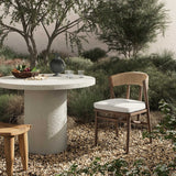 Buxton Outdoor Dining Chair, Arashi Salt, Set of 2 by Four Hands