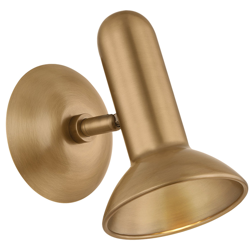 Bjorn Flush Mount, Patina Brass