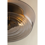 Theodore Flush Mount, Patina Brass