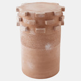 Gear Side Table, Terracotta