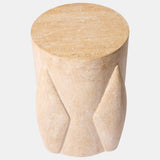 Tusk Table, Travertine