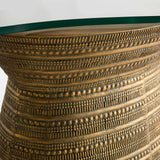 Pearles Coffee Table, Verdigris