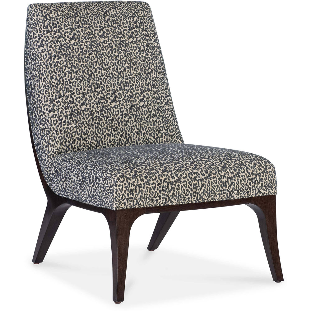 Bella Slipper Chair, Merrimac Ebony-Furniture - Chairs-High Fashion Home
