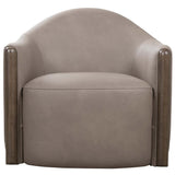 Cora Leather Swivel Chair, Dante Sandhills-Furniture - Chairs-High Fashion Home