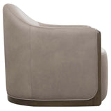 Cora Leather Swivel Chair, Dante Sandhills-Furniture - Chairs-High Fashion Home