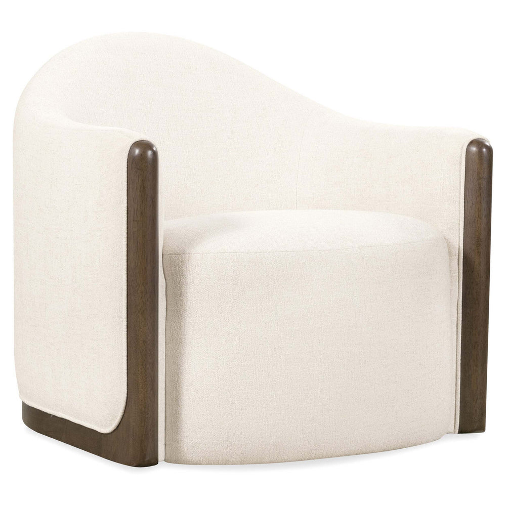 Cora Swivel Chair, Favara Ivory-Furniture - Chairs-High Fashion Home