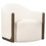 Cora Swivel Chair, Favara Ivory-Furniture - Chairs-High Fashion Home