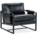 Dante Leather Chair, Riviera Long Night-Furniture - Chairs-High Fashion Home