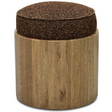 Berkley Storage Footstool, Dane Nutmeg