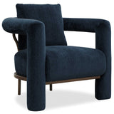 Harlow Accent Chair, Artemis Indigo