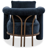 Harlow Accent Chair, Artemis Indigo