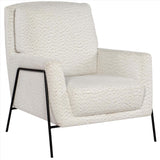 Amette Chair, Woolens Snow-Furniture - Chairs-High Fashion Home