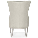 Kyndall Leather Club Chair, Guiltless Taupe-Furniture - Chairs-High Fashion Home
