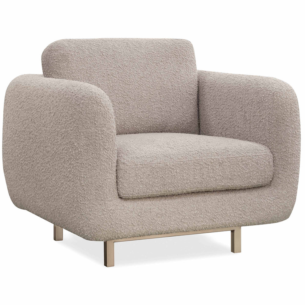 Dawson Hidden Swivel Chair, Blythe Linen