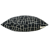 Castle Hill Tivoli Shattered Pillow, Black