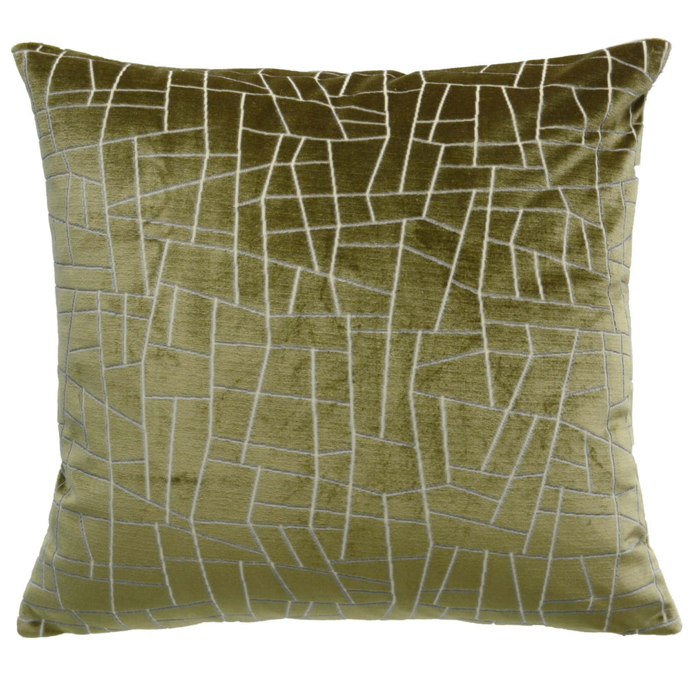 Castle Hill Tivoli Shattered Pillow, Green