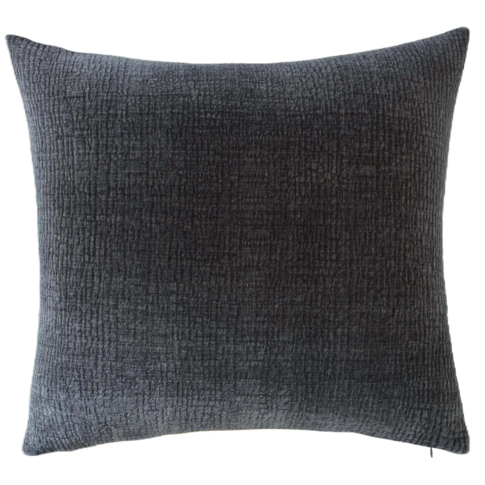 Castle Hill Tivoli Textured Pillow, Black