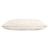 Castle Hill Wave Lumbar Pillow, Ivory-Accessories-High Fashion Home