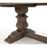 Castle 98" Dining Table, Waxed Bleached Pine by Four Hands