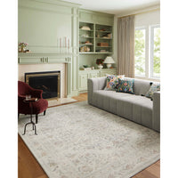 Rifle Paper Co. x Loloi Rug Courtyard COU-01, Lily Yellow/Multi-Rugs1-High Fashion Home